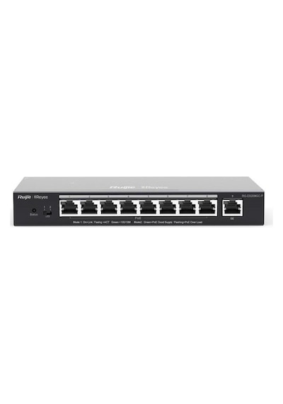 Reyee Rg-es209gc-p 8 Port Gıgabıt + 1 Port Gıgabıt Rj45 Uplınk Cloud Yönetilebilir 120w Poe S