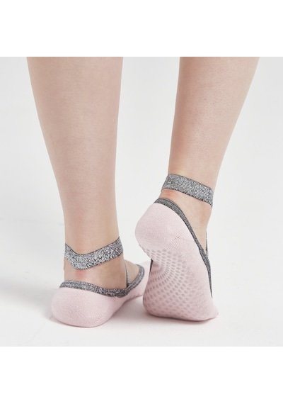 Bidigago Kaymaz Pilates Yoga Bale Ve Dans Çorabı Pembe