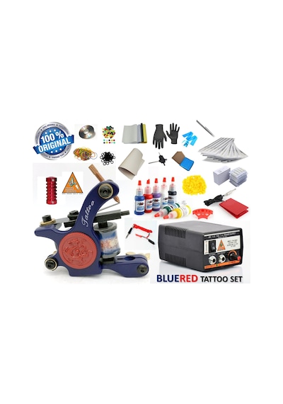 Xl-549 Blured Tattoo Dövme Makinası Seti Profesyonel