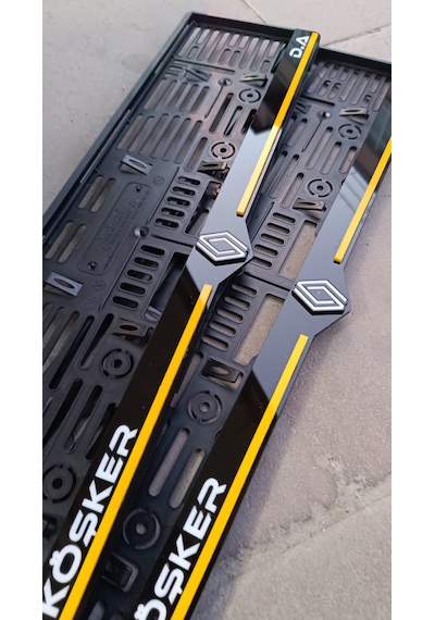 Pleksi Plakalık Renault Plakalık Renault Uyumlu Kişiye Özel Araç Plakalığı Reno Plakalık