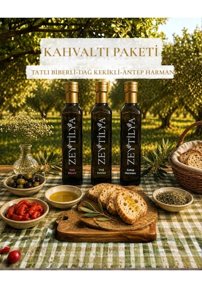 Üçü Bir Arada Kahvaltı Paketi