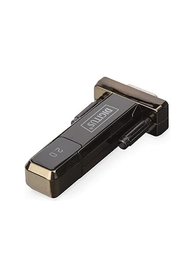 Dıgıtus Usb Seri Adaptör - Rs232 Dönüştürücü - Usb 2.0 Tip A - Dsub 9m - Ftdı Ft232rl Çip Seti - 80 Cm Kablo Dahil