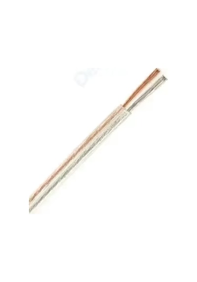 Kalaylı Bakır Kordon Kablo 2x0.22mm 2 Pin Jst Şeffaf Montaj Kablosu 2 Li Şerit Led Kablosu 100 Metre