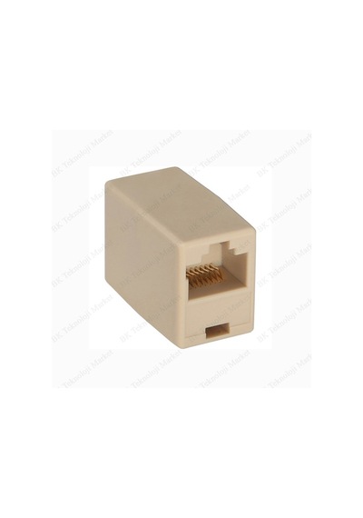 Rj45 Cat5/Cat6 Ağ Kablosu Birleştirici Uzatma Ara Aparatı - 2 Ad.