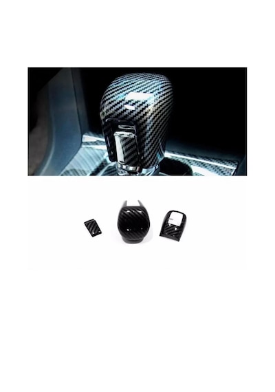 Honda Civic Fc5 Fk7 Karbon Desen Vites Topuzu Tam Kaplama 3lü Set