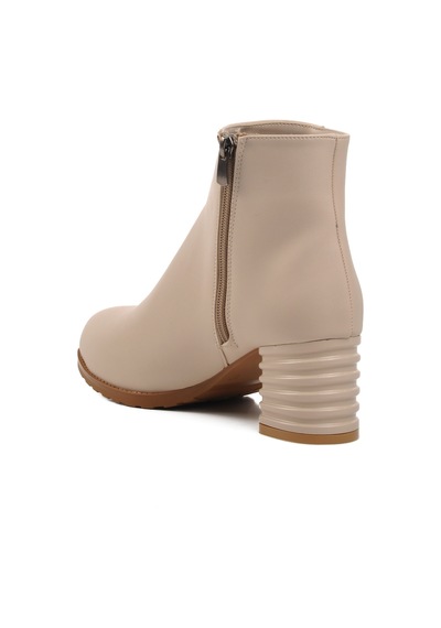 Pierre Cardin Pc-52524 Krem İçi Polarlı Kadın Topuklu Bot 001