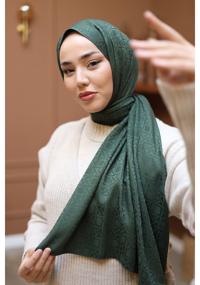 Silk Home Deluxe Şal 40003-30 KOYU YEŞİL