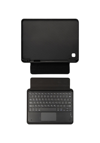 Butam Bilişim Galaxy Tab A7 Lite T225 Uyumlu Border Keyboard Bluetooh Bağlantılı Standlı Tablet Kılıfı