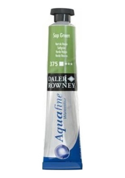 Daler Rowney Aquafine Tüp Sulu Boya 8ml - 375 Sap Green