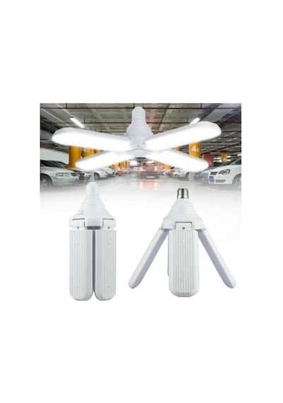 Forest Pervane Katlanabilir Led Ampul - 45W - E27 -3600 Lümen- Be