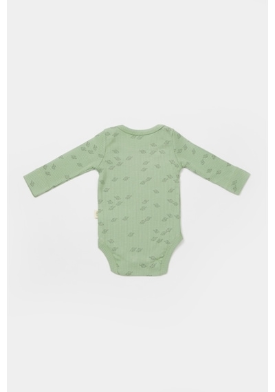 BabyCosy Organik Modal Fil Baskılı 2 Li Uzun Kollu Badi Csym11316 001
