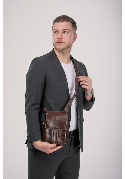 Ççs Erkek Çapraz Çanta Ccs31617 Kahve Kahve Kahverengi