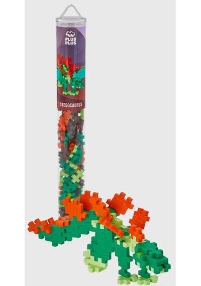 Plus-plus Stegosaurus / 100 Pcs Tube