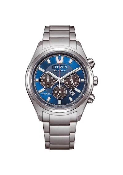 Citizen Super Titanium Eco-drive 40 Mm Quartz Saat Ca4750-51l Mavi
