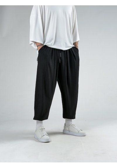 Cocopelli Bürümcük Siyah Erkek Jogger Pantolon Coc3177