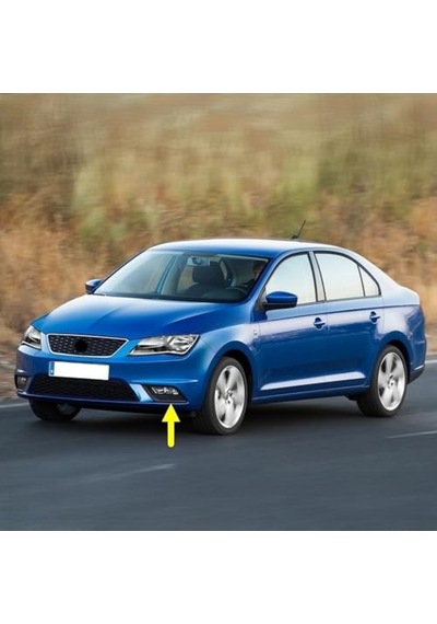 Ön Tampon Sol Sis Farı Çerçevesi 6ja807681 Seat Toledo İle Uyumlu 2013-2019