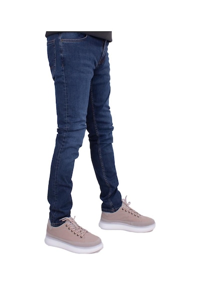 Twister Panama 750-01 Lacivert Düşük Bel Dar Paça Erkek Jeans Pantolon Lacivert