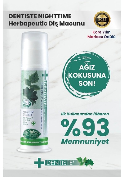 Dentiste Plus Nighttime Diş Macunu 120 G