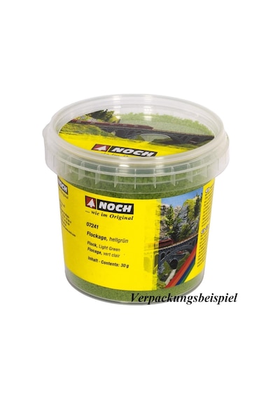 Noch 7241 Flock, Açık Yeşil, 30 Gram Diorama Malzemesi-54837