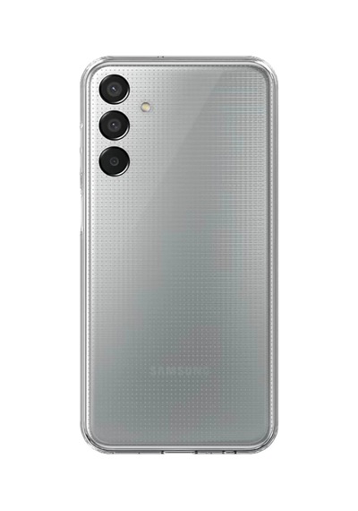 Samsung Galaxy Uyumlu M15 Kılıf Lüx Şeffaf Silikon -