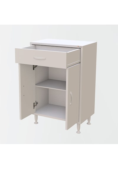 Çok Amaçlı Dolap Çekmeceli Ve 2 Kapaklı Mutfak Dolabı Banyo Dolabı Ofis Dolabı Raflı Beyaz Çok Amaçlı Dolap Çekmeceli Ve 2 Kapaklı Mutfak Dolabı Banyo Dolabı Ofis Dolabı Raflı Beyaz