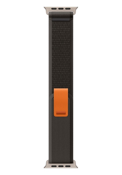 Buff Watch Fabric Loop Kayış 42/44/45mm Siyah-turuncu