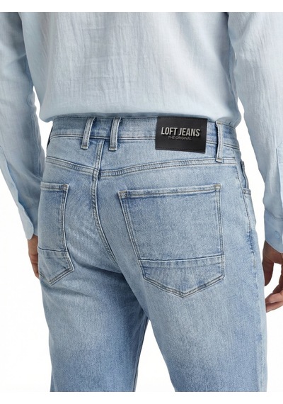 LOFT Oscar Relaxed Tapered Erkek Pantolon Lf2043868 Q1.v1 Denim