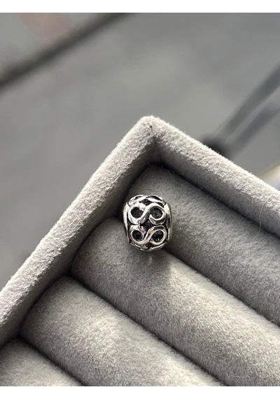 Kafes İşi Sonsuzluk Charm Asafaccessory Gümüş