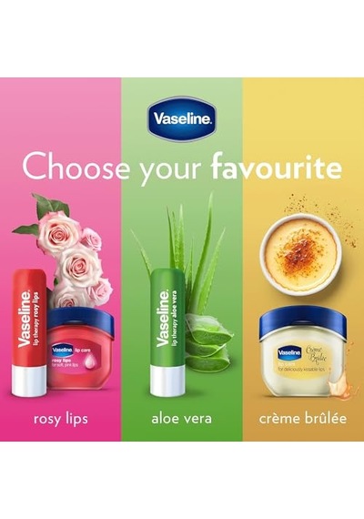 Vaseline Rosy Lip Therapy 0.25oz