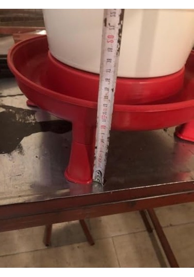 23 Litre Kapasiteli Tavuk Ve Kaz Suluk, Ayaklı Tasarım