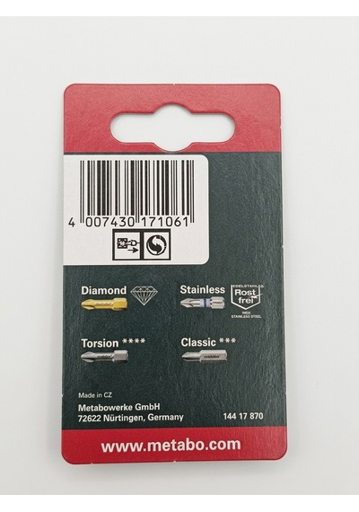 Metabo 24419 Ph 2x25 Bits Uç 2 Adet