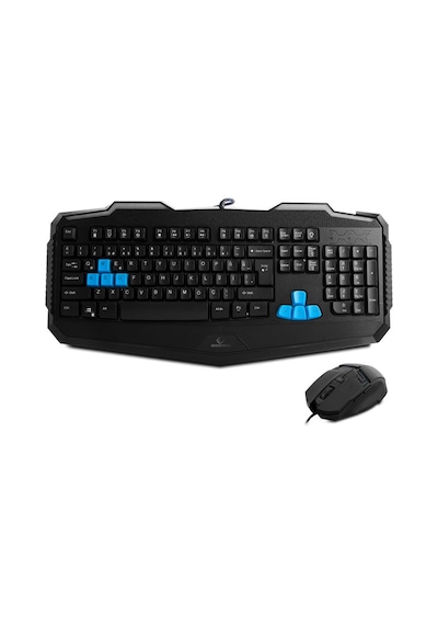 Rampage KM-R10 Usb 3 Farklı Ledli Gaming Multimedia Q Klavye Mouse Set