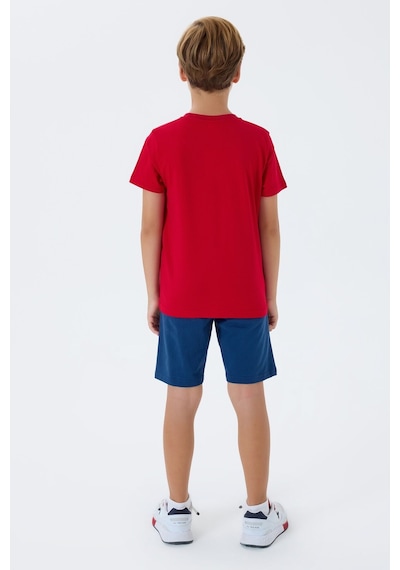 U.s. Polo Assn. Erkek Çocuk Kırmızı Bermuda Takım 5274-49817 Kırmızı