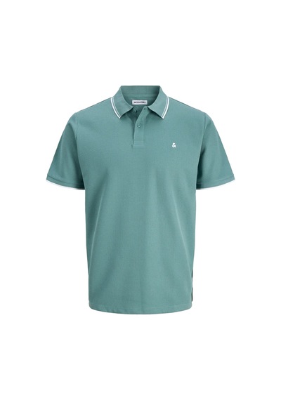 Jack & Jones Jjeaustin Erkek Polo Yaka Tişört Yeşil