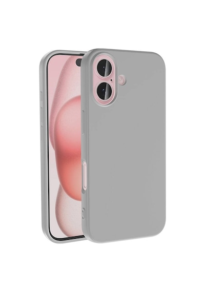 Apple Uyumlu iPhone 16 Plus Kılıf Zore Lsr Lansman Kapak Gümüş