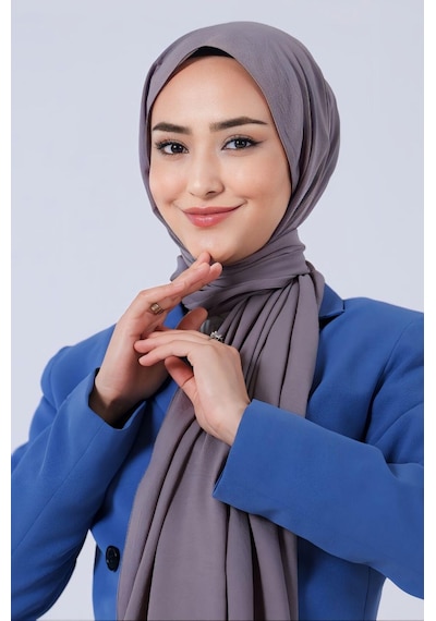 Harem Scarf Asya Şal - Füme - Füme