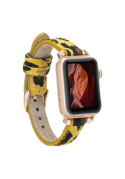 Apple Uyumlu Watch Deri Kordon 42-44-45mm Leo61