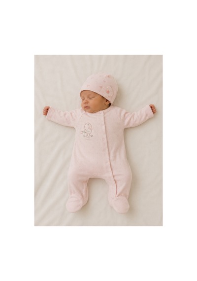 Caramell Kız Bebek Yeni Sezon 4lü Hastane Çıkışı Love Bunny 2525 Pembe Pembe