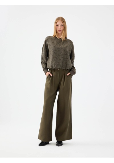 Loft Haki Kadın Sweatshirt Lf2041190 Haki