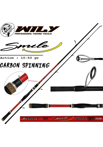 Portfish Smile 240 CM Spin Kamış 10 - 50 Gr