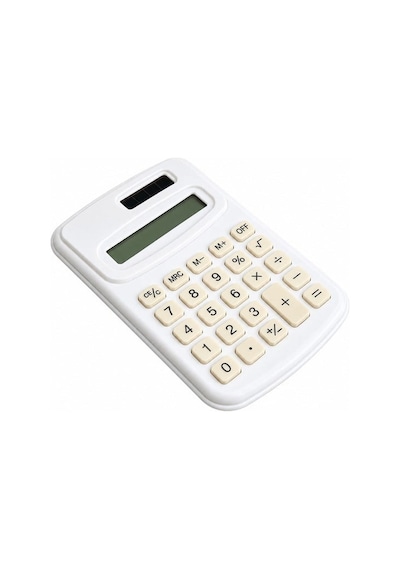 Pm-25423 Beyaz Mini Hesap Makinesi Çok Renkli