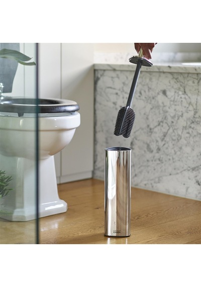 Joseph Joseph Flex 360 Luxe Tuvalet Fırçası Çelik
