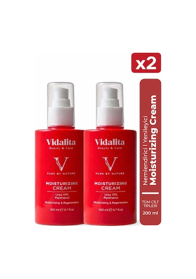 2 Adet %10 Üre Urea & Panthenol Vücut Kremi 200 Ml - Atopik, Çok Kuru Ciltler Için Yoğun Nemlendirici Bariyer Onarıcı Krem