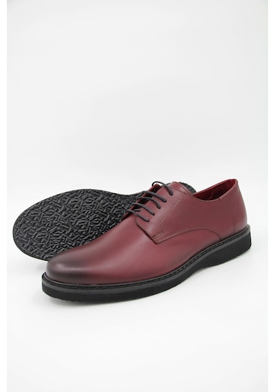Komcero 9y6691-7416 Erkek Klasik Ayakkabı - Bordo-bordo