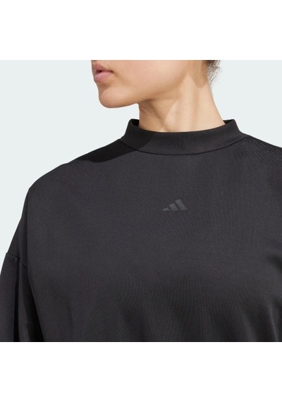 Adidas Yoga Essentials Cover-up Kadın Sweatshirt Jm4488 Siyah
