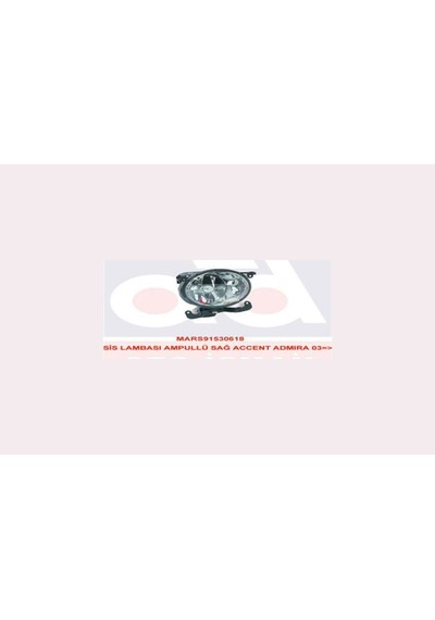 Sis - 872 - Lambası Sağ Hyundaı Accent - Spt-gld - 2003