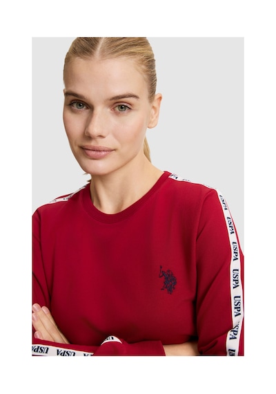 U.S. Polo Assn. Kadın Bordo Pijama Takımı 50333642-vr014