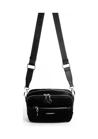 Silver Polo Sp1162 Kadın Çapraz Çanta Fashion Siyah-siyah