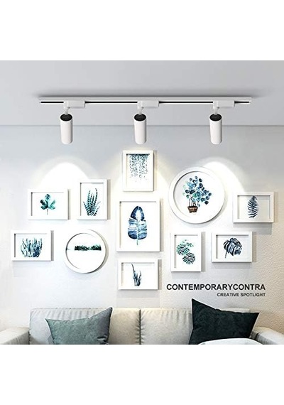 Alüminyum Gövde 30 Watt 4000 Kelvin Gün Işığı Ledli Çok Kaliteli Ray Spot , Led Armatür Ray Hariç Beyaz