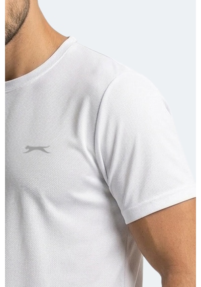 Slazenger Haunted I Erkek Beyaz Tişört